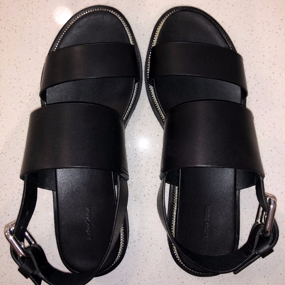 Slingback Leather Sandals
